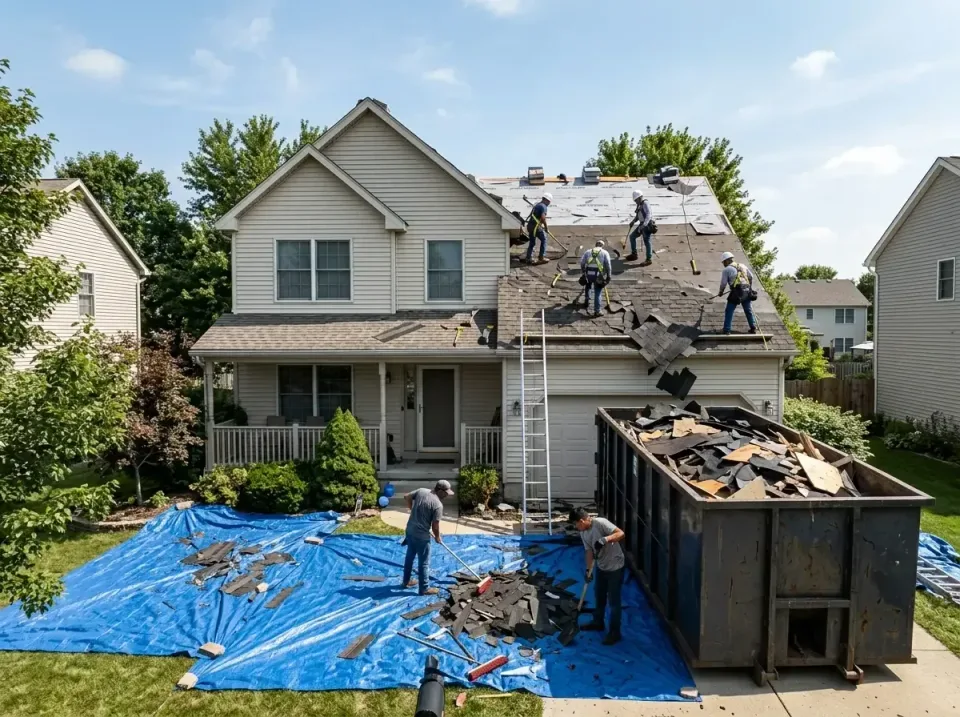roof-replacement-debris-remova-004 — frequently asked questions, Cheapest Dumpster Rentals in Lockland, OH